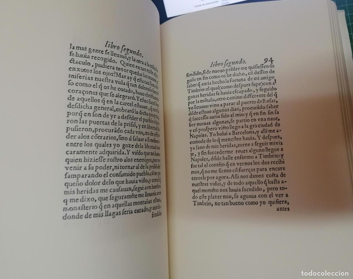 Libros: De Cervantes, Miguel - LA GALATEA - Foto 2