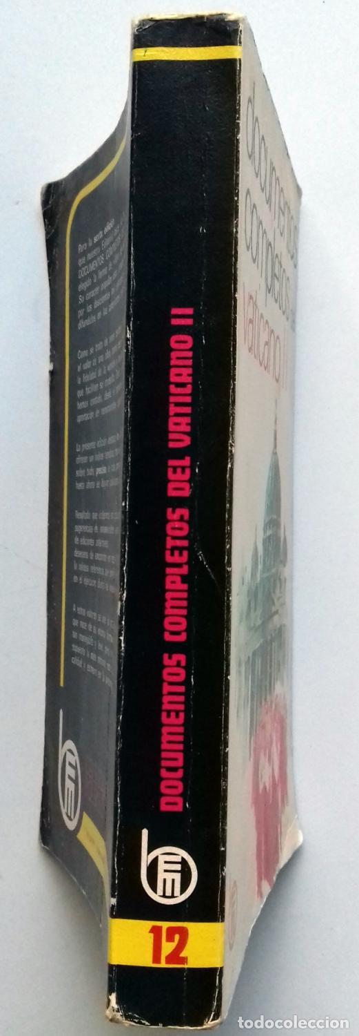 Libros: DOCUMENTOS COMPLETOS DEL VATICANO II - Foto 2