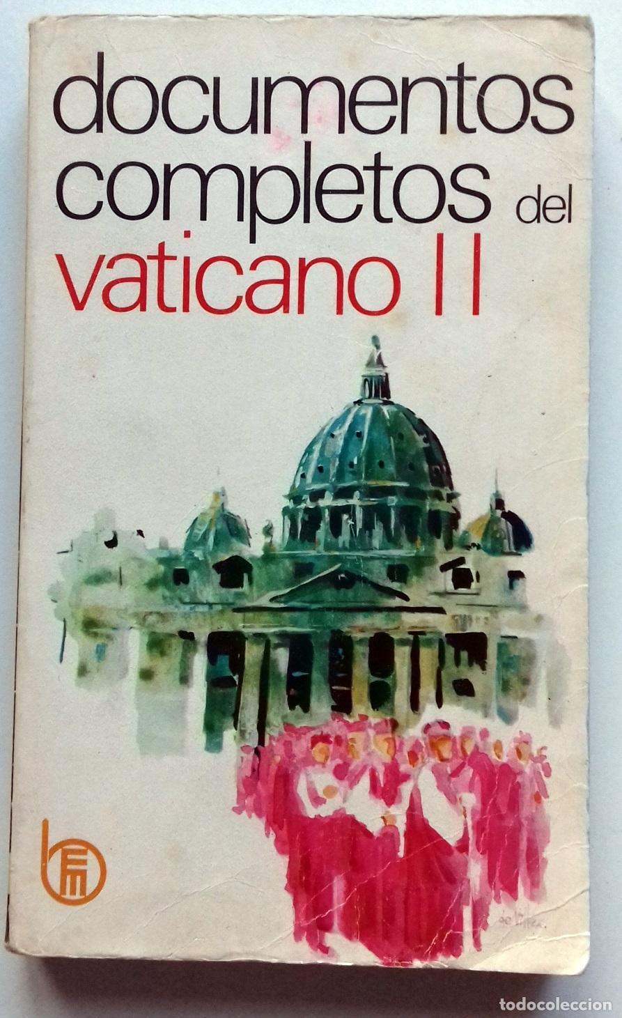 Libros: DOCUMENTOS COMPLETOS DEL VATICANO II