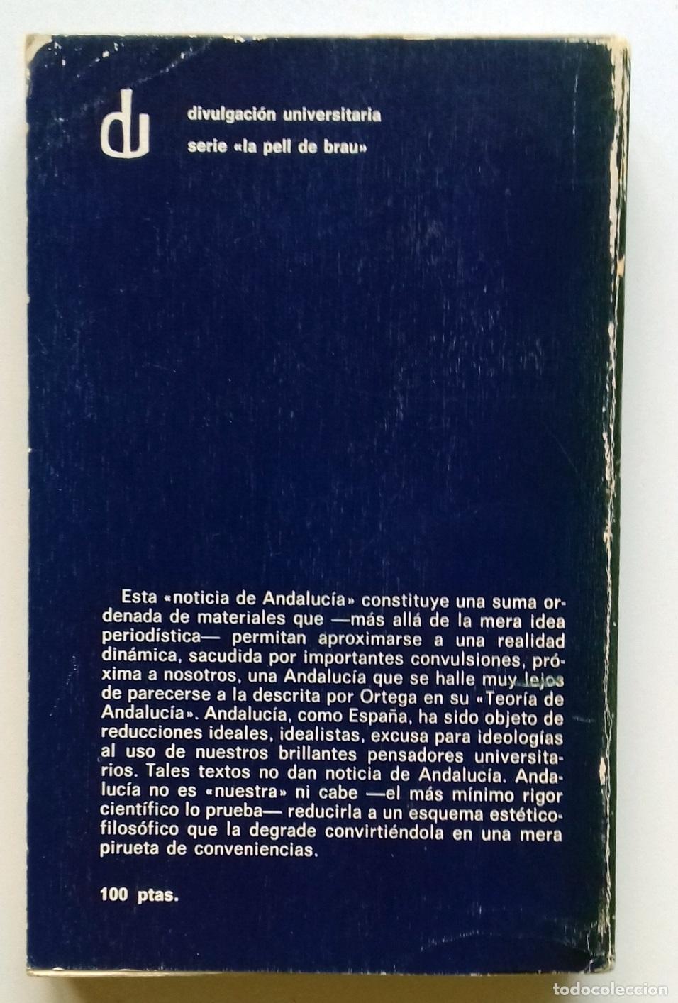 Libros: Comin, Alfonso C. - NOTICIA DE ANDALUCIA - Foto 3