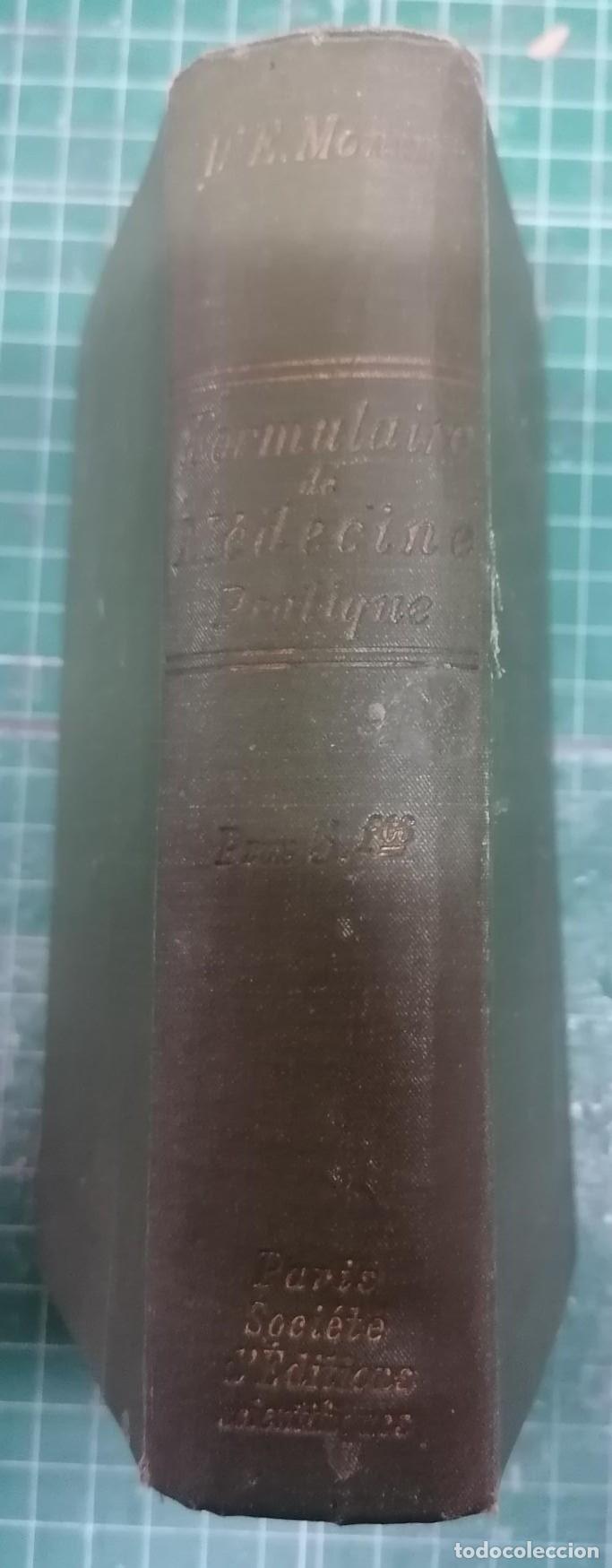 books: Monin, E. - FORMULAIRE DE M&Eacute;DECINE PRATIQUE