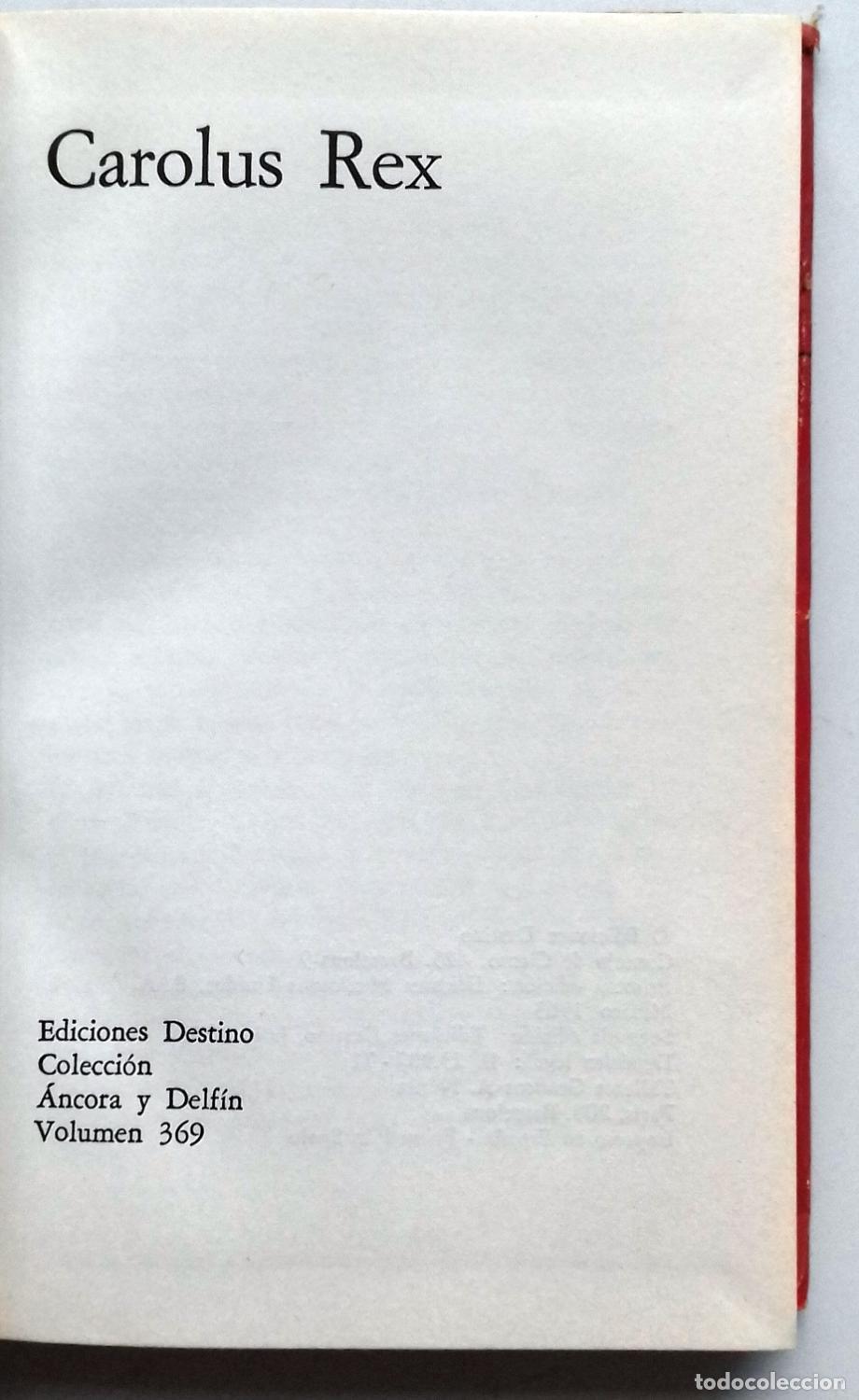 Libros: Sender, Ram&oacute;n J. - CAROLUS REX - Foto 4