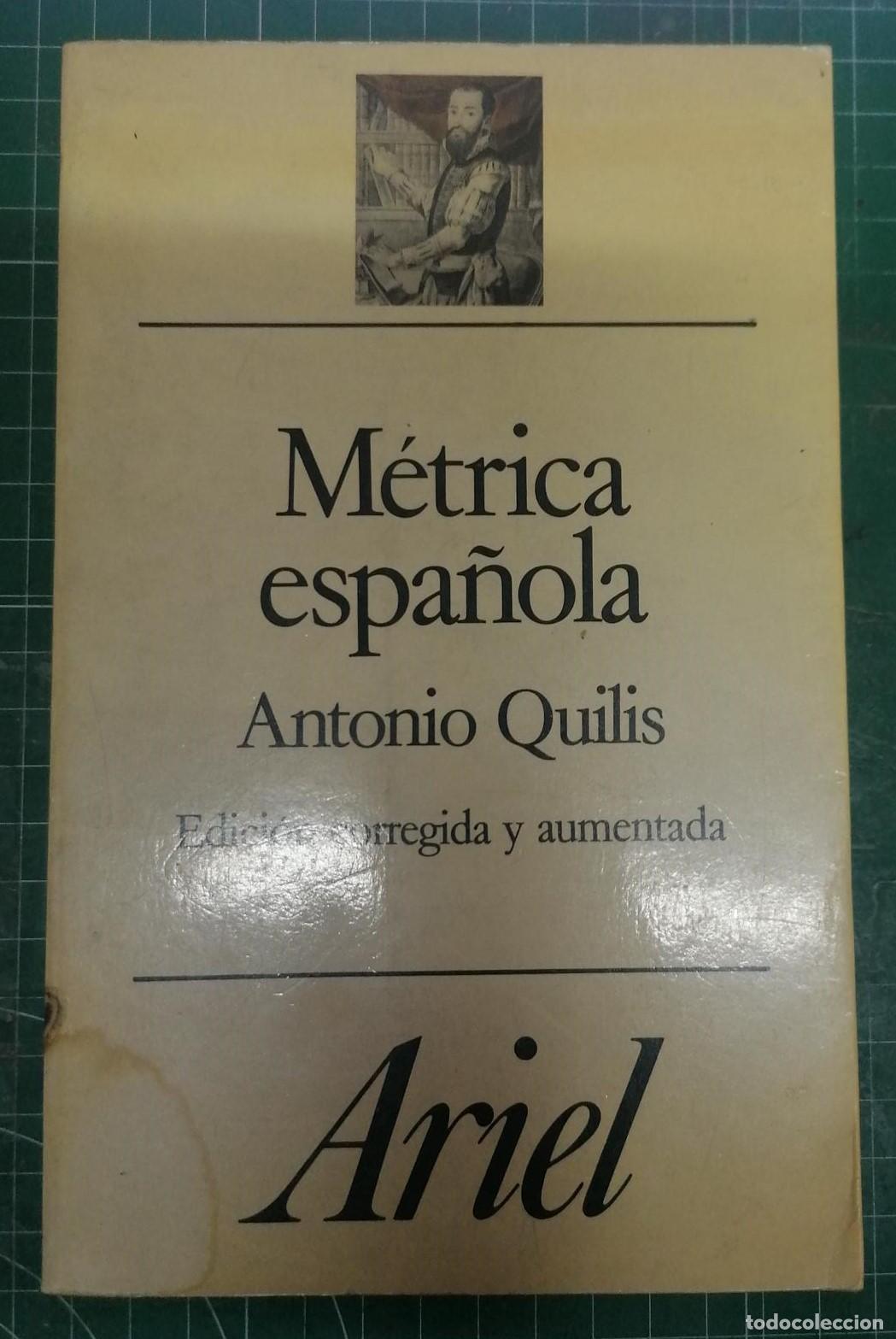Libri di seconda mano: Quilis, Antonio - M&Eacute;TRICA ESPA&Ntilde;OLA
