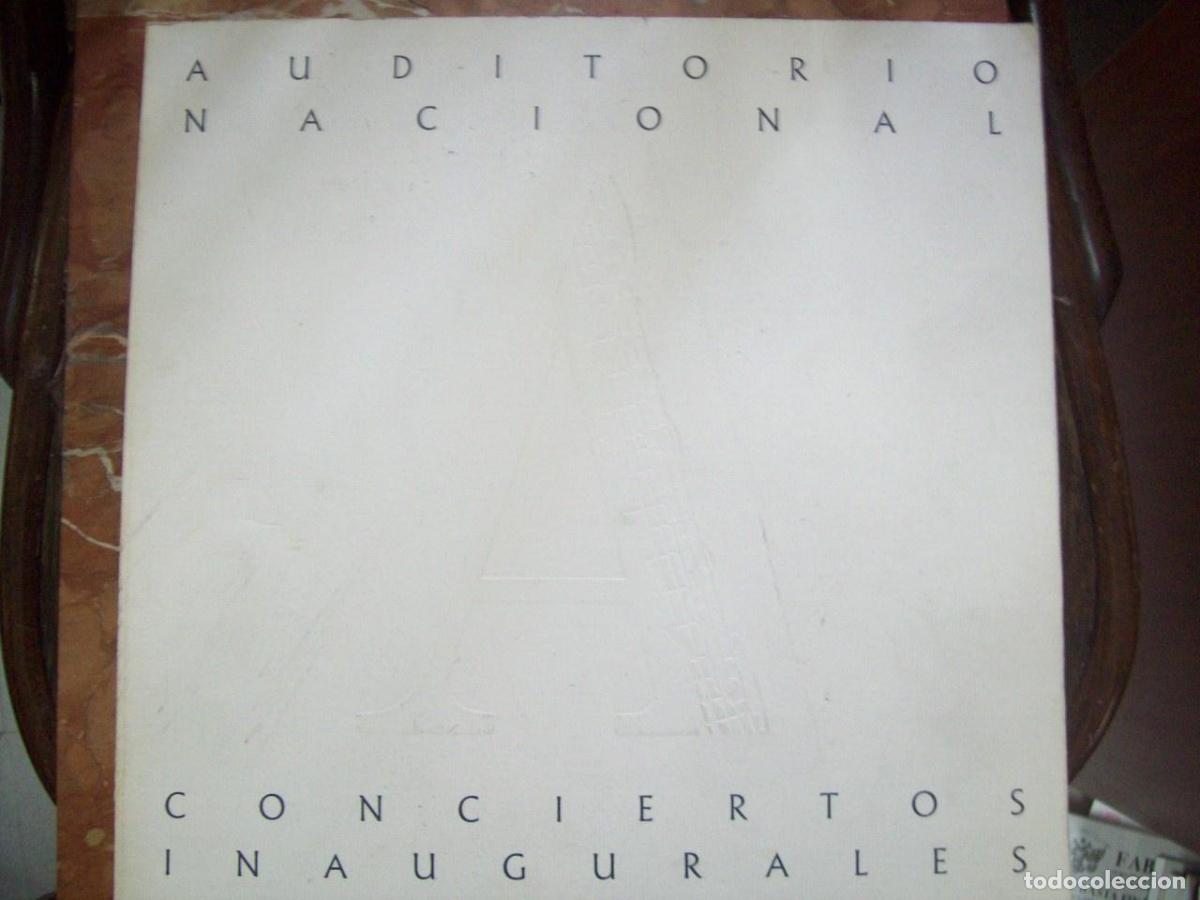 Libros: VV.AA. - AUDITORIO NACIONAL. CONCIERTOS INAUGURALES - Foto 1