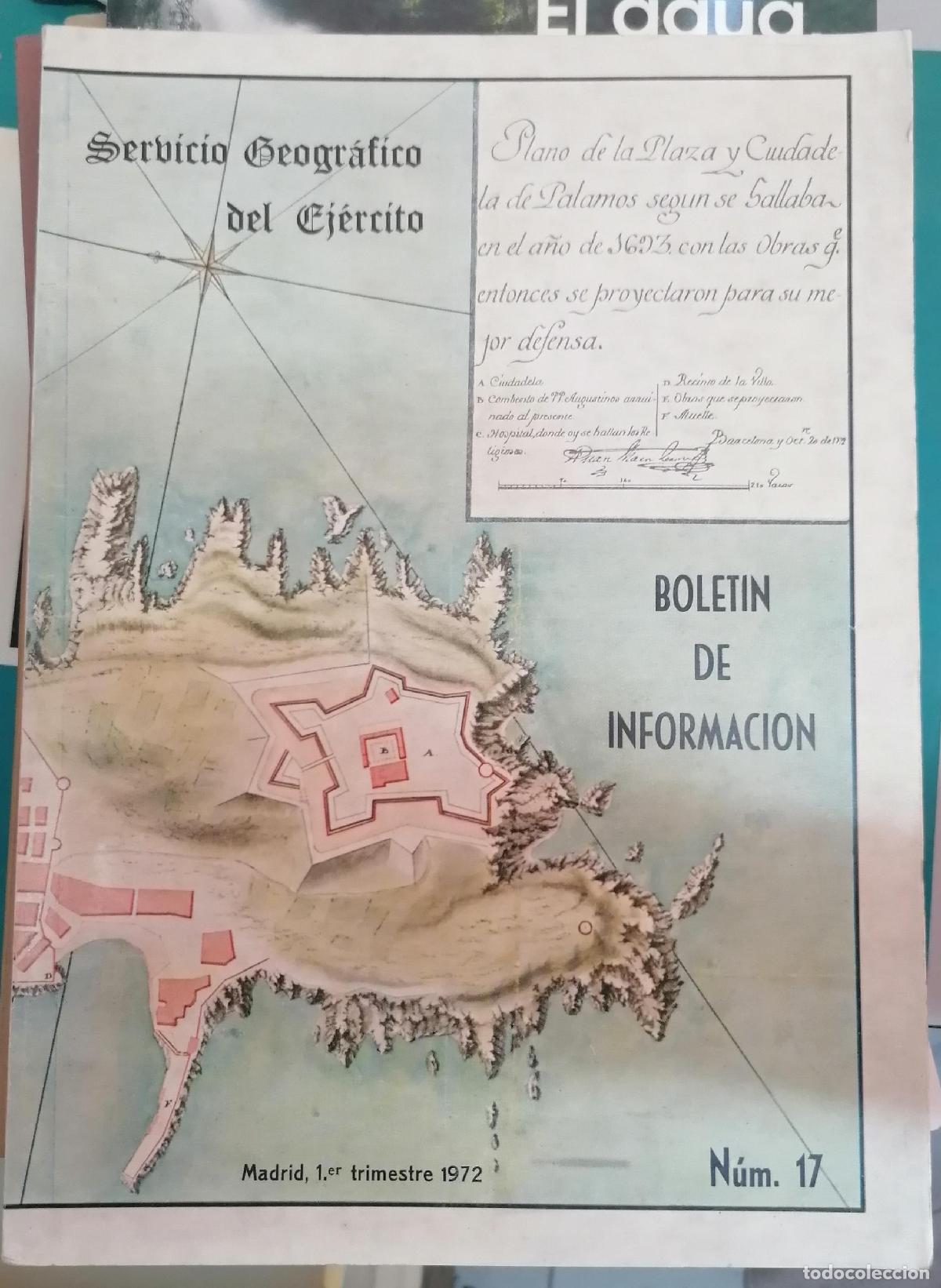 Libros: VV.AA. - SERVICIO GEOGR&Aacute;FICO DEL EJ&Eacute;RCITO. BOLET&Iacute;N DE INFORMACI&Oacute;N N&ordm; 17 - Foto 1