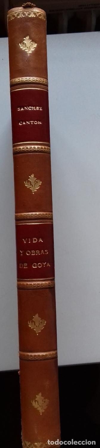 Libros: S&aacute;nchez Cant&oacute;n, F.J. - VIDA Y OBRAS DE GOYA - Foto 5