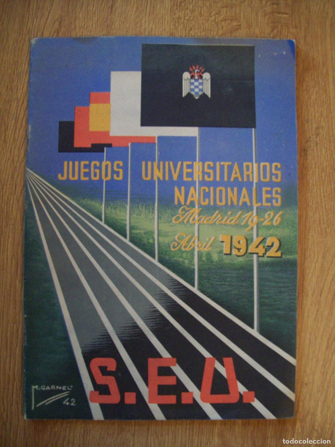 books: VV.AA. - PROGRAMA DE LOS PRIMEROS JUEGOS UNIVERSITARIOS NACIONALES