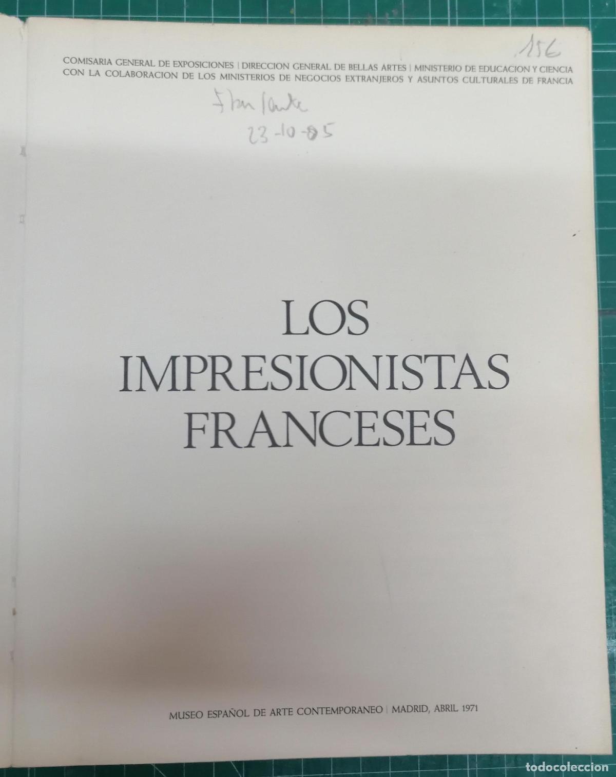 Libros: LOS IMPRESIONISTAS FRANCESES