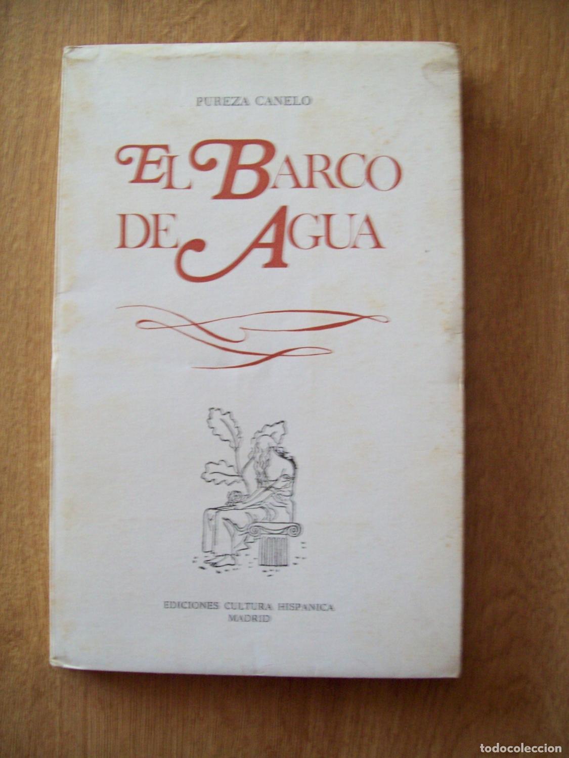 Libros: Canelo, Pureza - EL BARCO DE AGUA - Foto 1