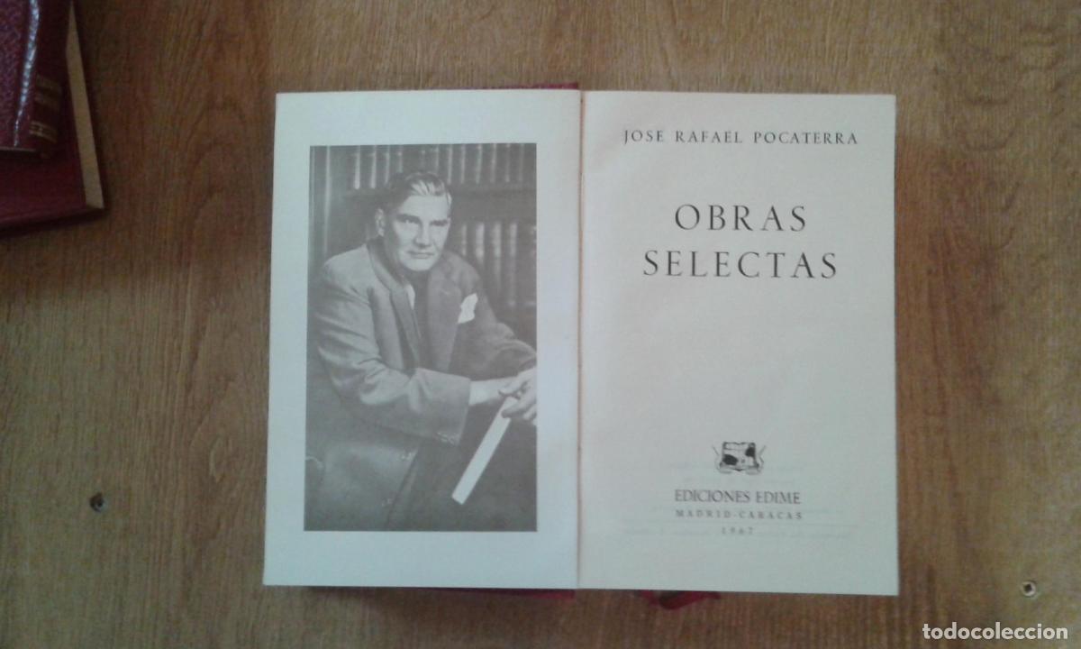 Libros: Pocaterra, Jos&eacute; Rafael - OBRAS SELECTAS - Foto 1