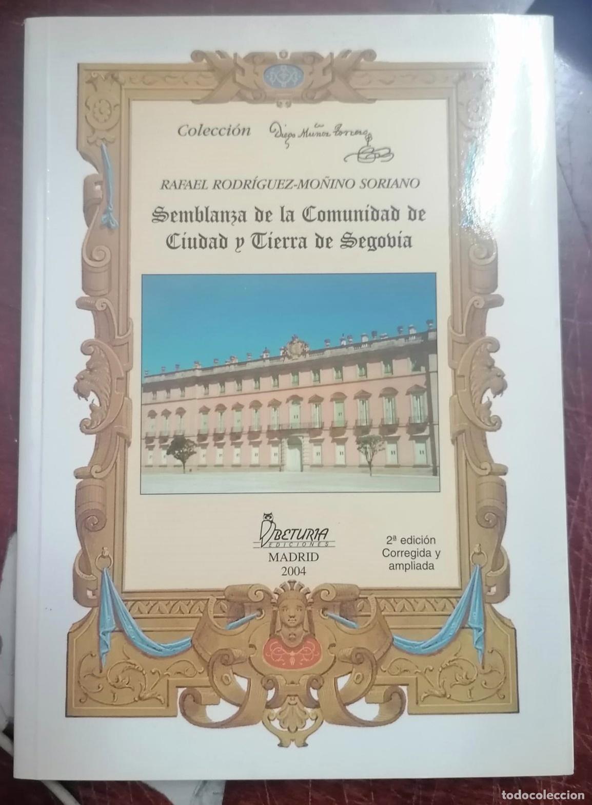Livros em segunda m&atilde;o: Rodr&iacute;guez-Mo&ntilde;ino Soriano, Rafael - SEMBLANZA DE LA COMUNIDAD DE CIUDAD Y TIERRA DE SEGOVIA