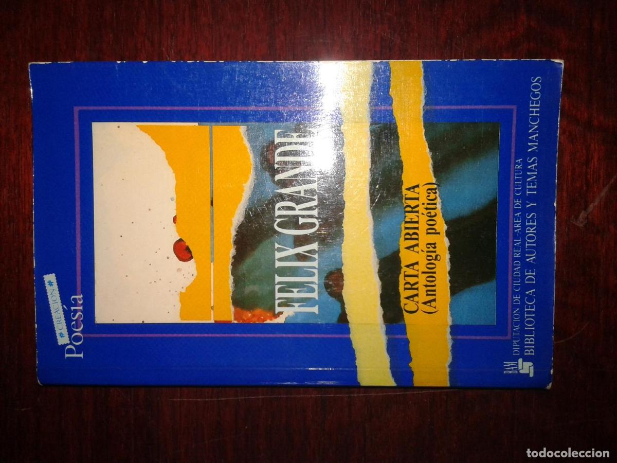 Libri di seconda mano: Grande, F&eacute;lix - CARTA ABIERTA (ANTOLOG&Iacute;A PO&Eacute;TICA)