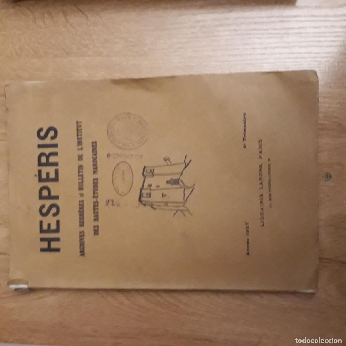 B&uuml;cher: VV.AA. - HESP&Eacute;RIS. Archives Berb&egrave;res et Bulletin De l'Institut Des Hautes-&Eacute;tudes Marocaines. Annee 1