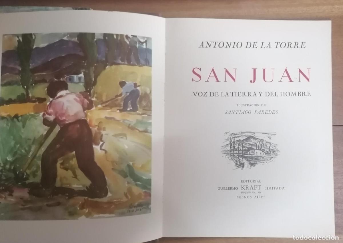 Livres: Antonio de la torre - SAN JUAN VOZ DE LA TIERRA Y DEL HOMBRE