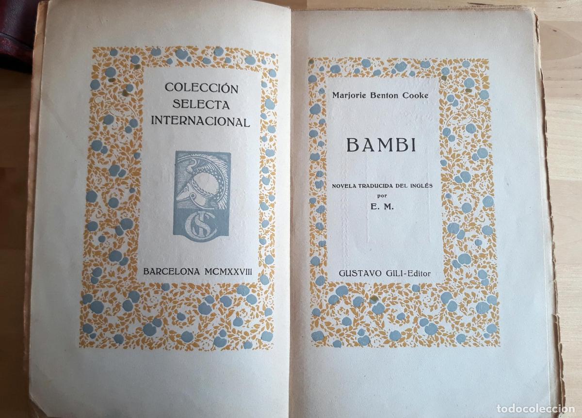 Libros: Marjorie Benton Cooke - BAMBI - Foto 3
