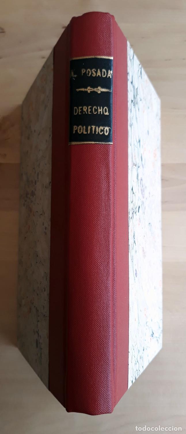 Libros: Adolfo Posada (Cap&iacute;tulos de introducci&oacute;n) - DERECHO POL&Iacute;TICO COMPARADO - Foto 3