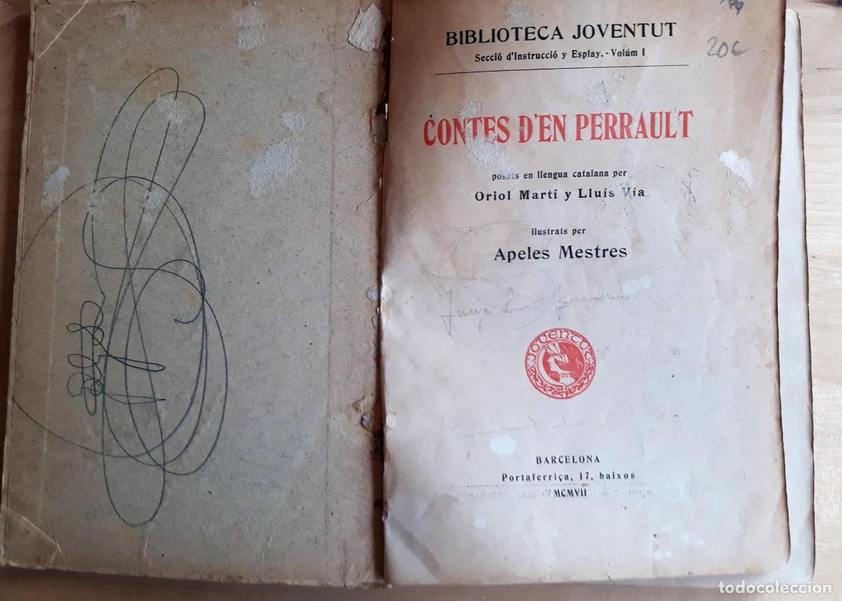 Libros: Perrault - CONTES DEN PERRAULT - Foto 4