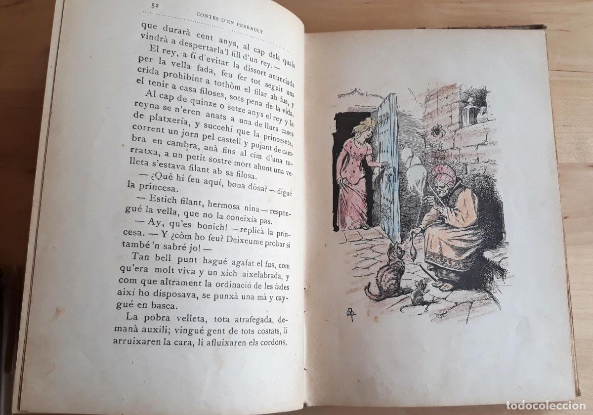 Libros: Perrault - CONTES DEN PERRAULT - Foto 5