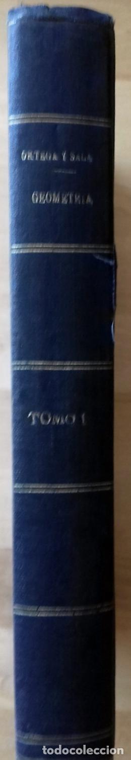 Libros: Miguel Ortega y Sala - GEOMETR&Iacute;A. TOMO I. PARTE ELEMENTAL - Foto 2