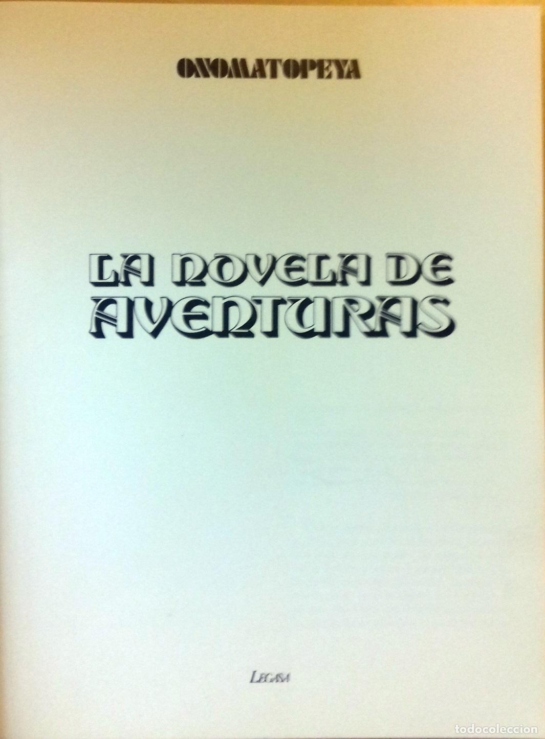 Libros: Rai Ferrer - LA NOVELA DE AVENTURAS. ONOMATOPEYA - Foto 3
