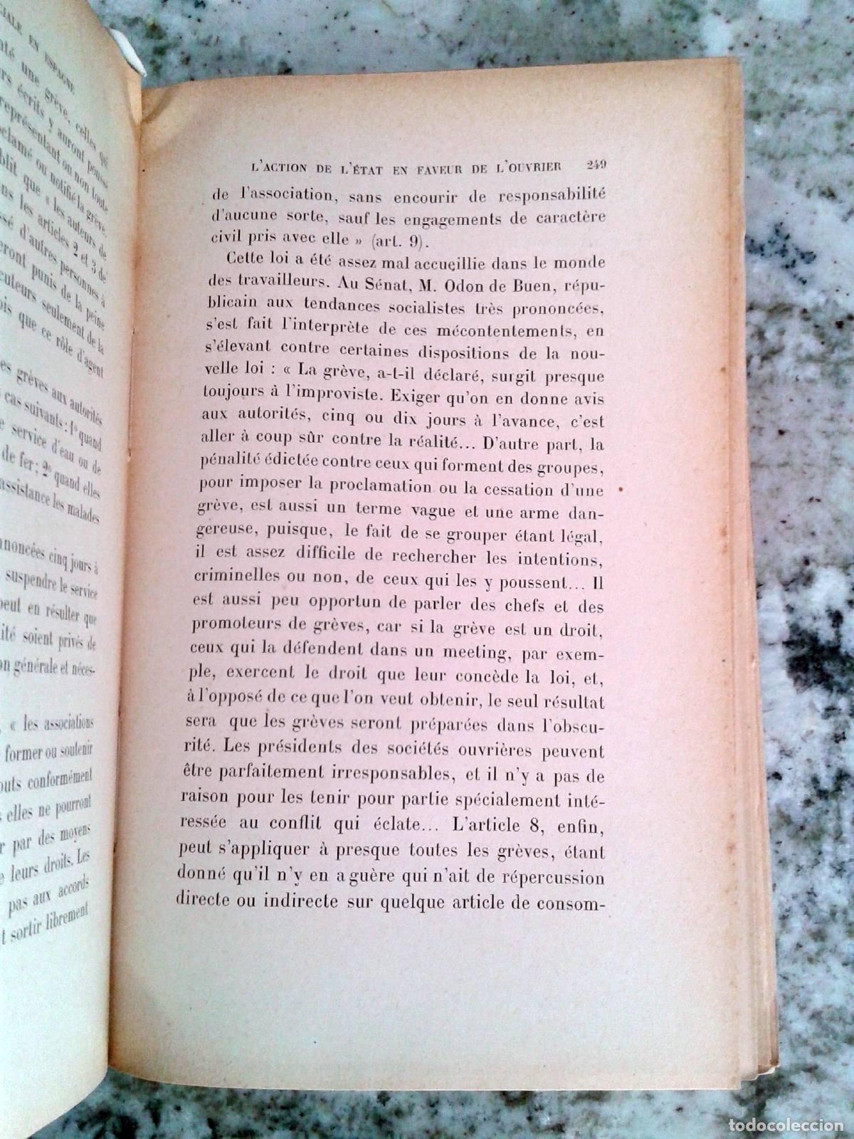 Libros: Angel Marvaud - LA QUESTION SOCIALE EN ESPAGNE - Foto 3