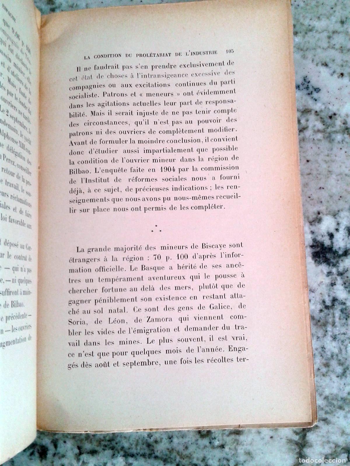 Libros: Angel Marvaud - LA QUESTION SOCIALE EN ESPAGNE - Foto 5