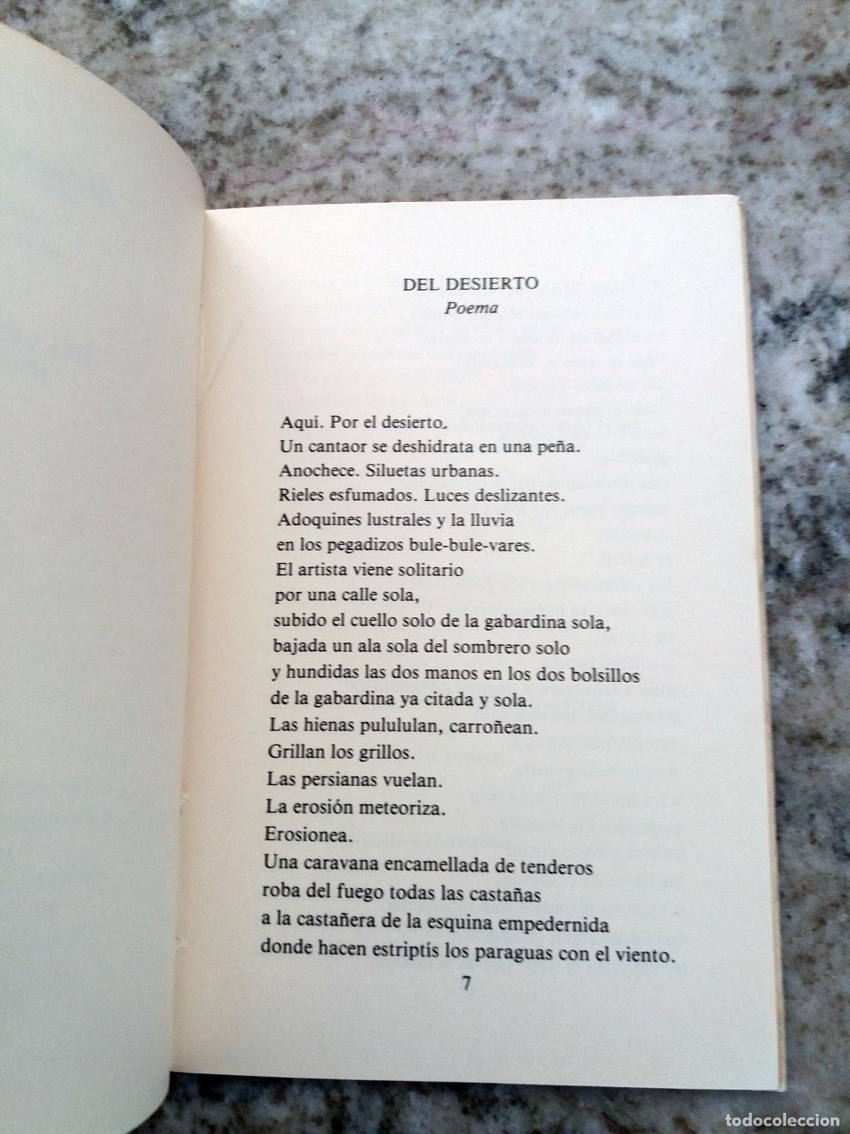 Libros: Fernando Adam - DEL DESIERTO - Foto 2