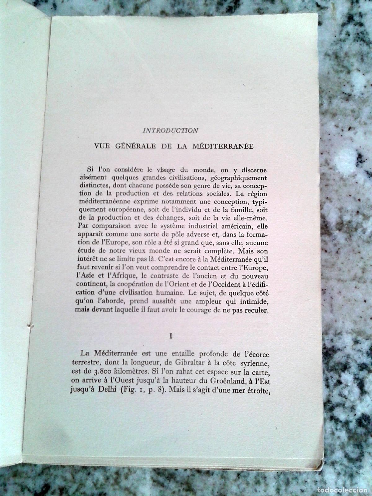Libros: Andr&eacute; Siegfried - VUE GENERALE DE LA MEDITERRANEE - Foto 2