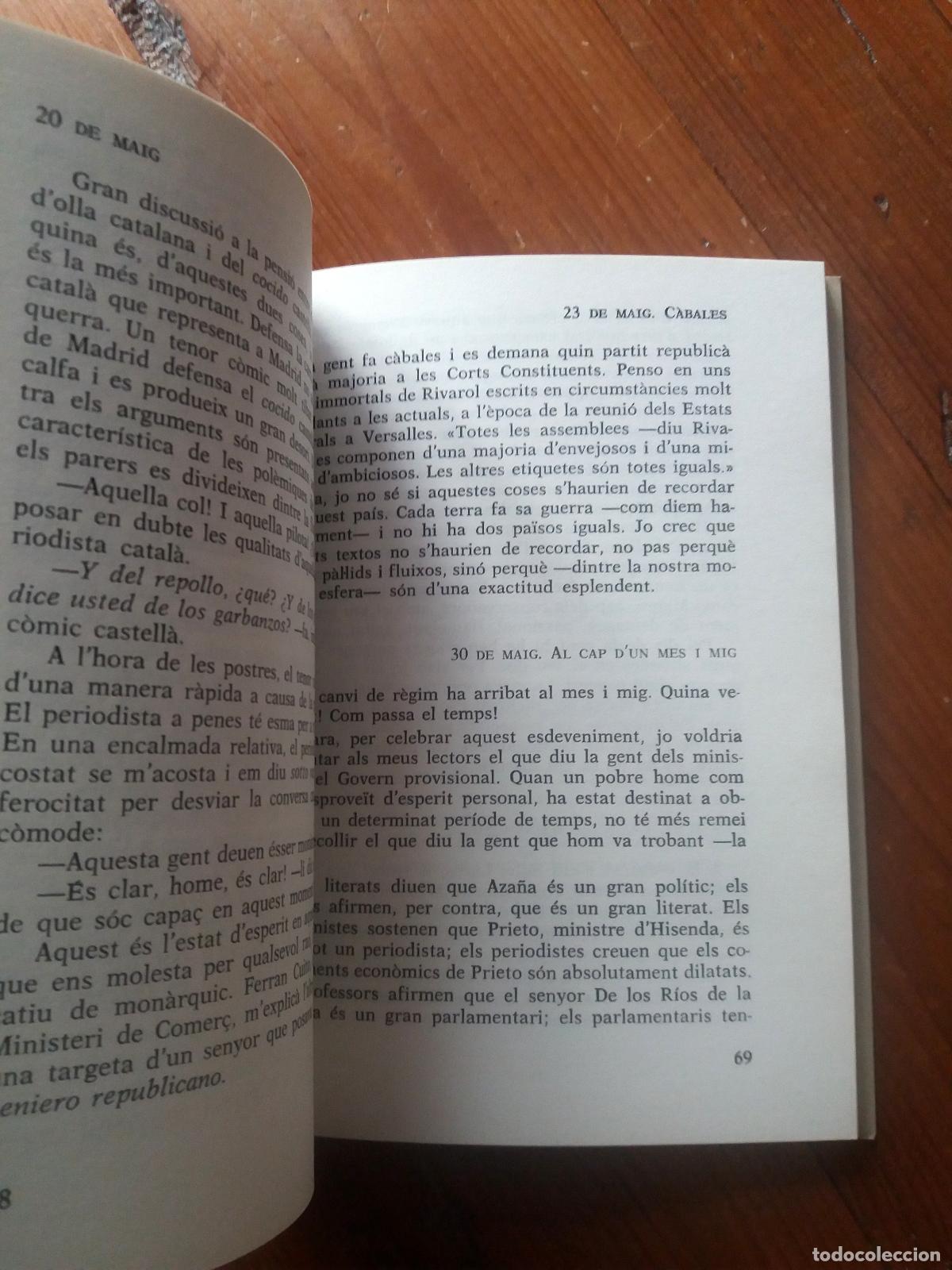 Libros: Pla, Josep - MADRID L&acute;ADVENIMENT DE LA REPUBLICA - Foto 2