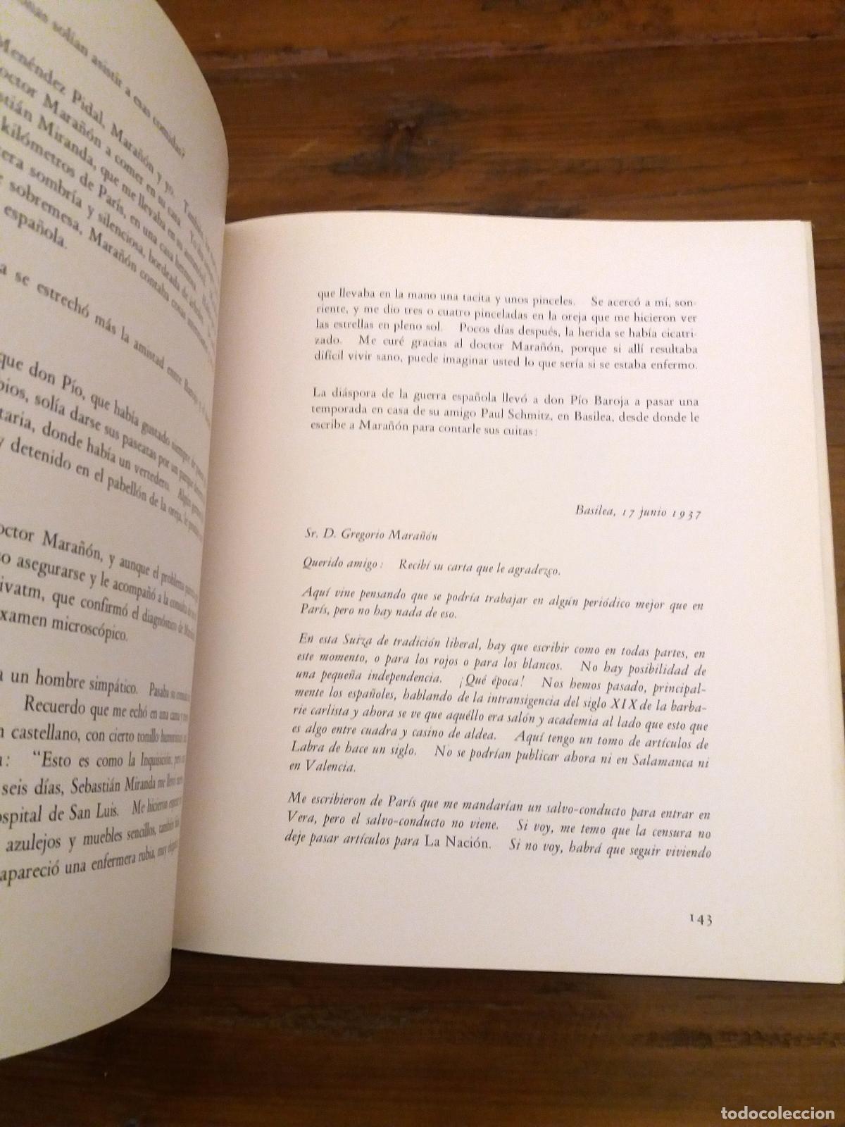 Libros: Marino G&oacute;mez-Santos - PENSANDO EN BAROJA - Foto 5