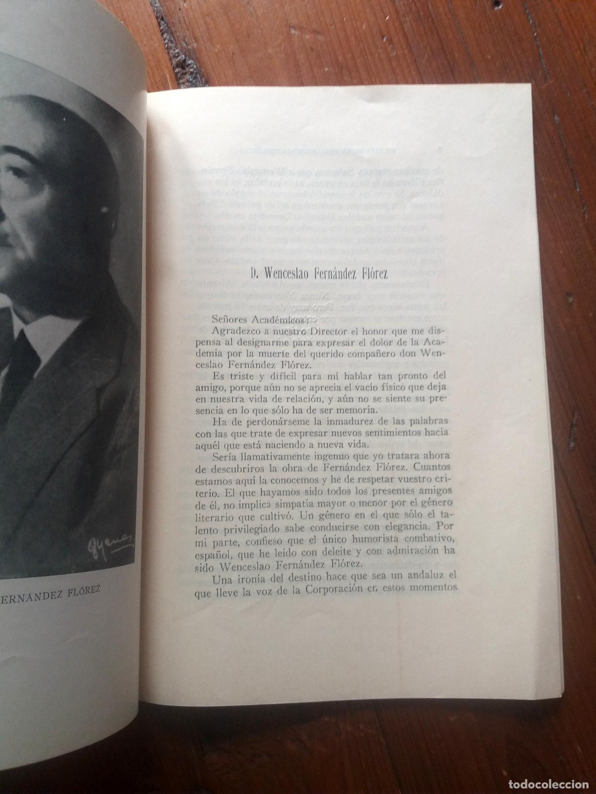 Libros: Manuel Halc&oacute;n - D. Wenceslao Fern&aacute;ndez Florez. Separata - Foto 2