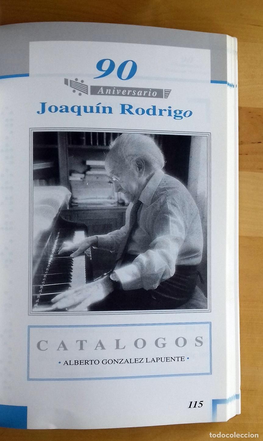 Libros: VV.AA. - 90 ANIVERSARIO JOAQU&Iacute;N RODRIGO - Foto 2
