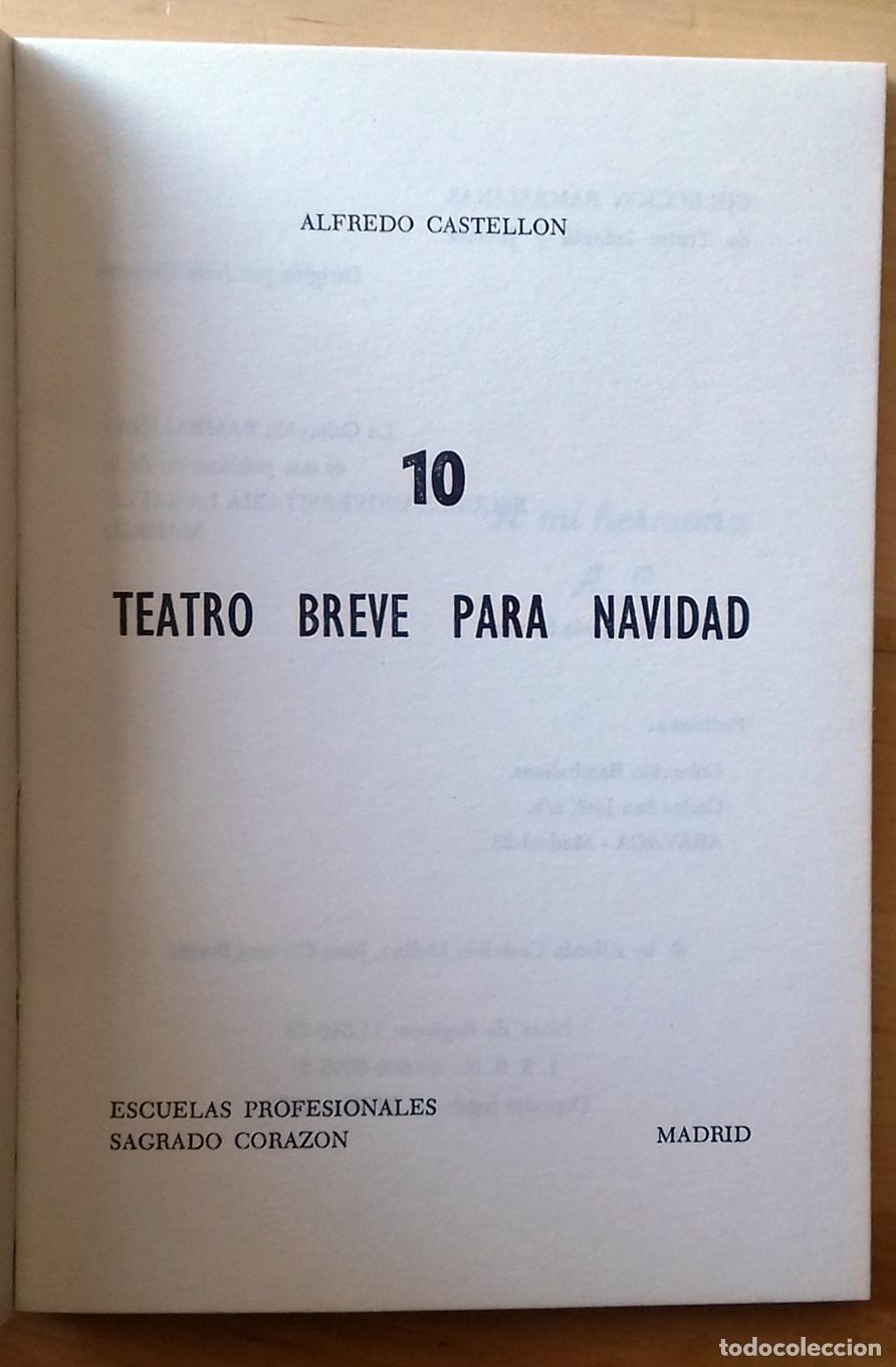 Libros: Alfredo Castell&oacute;n - TEATRO BREVE PARA NAVIDAD - Foto 2