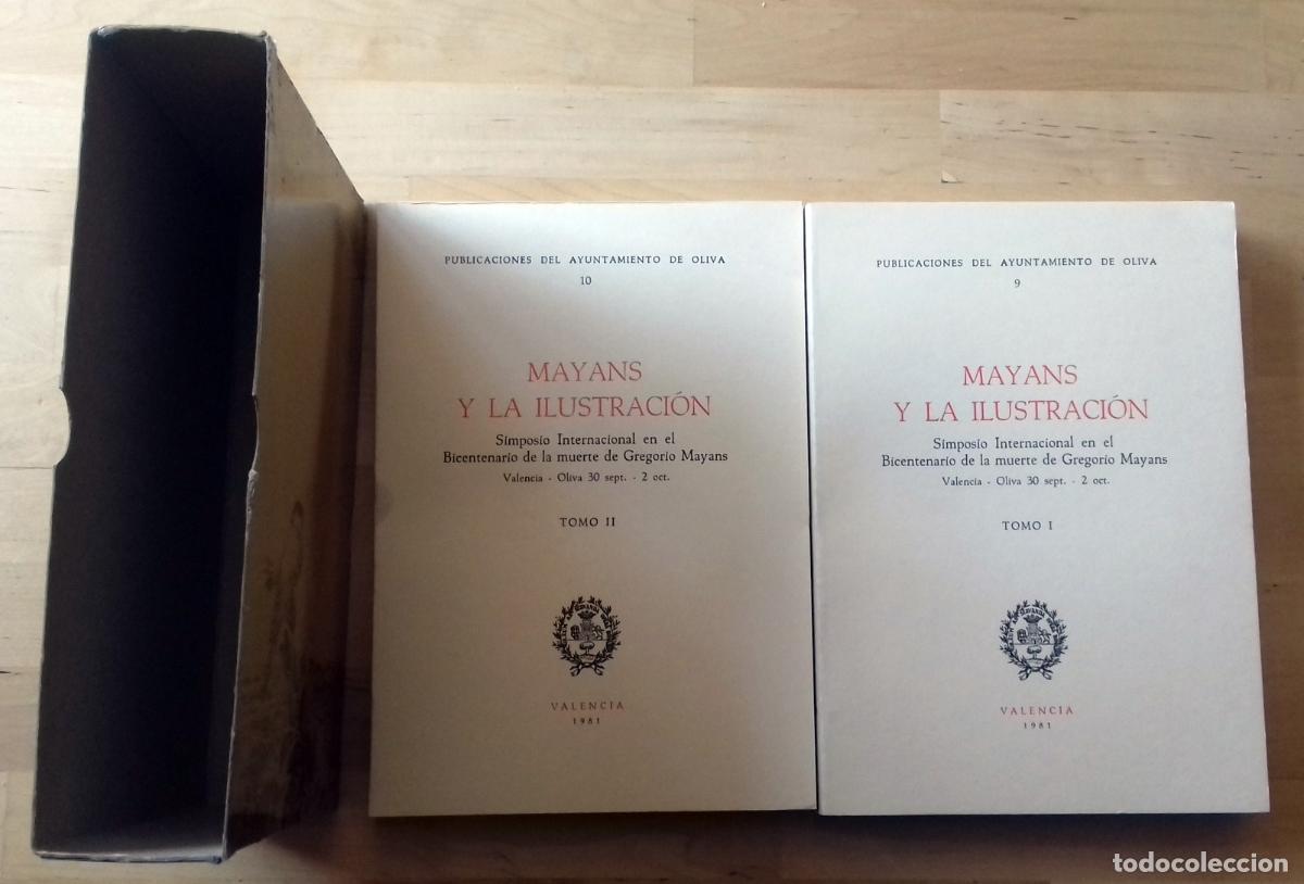 Libros: VV.AA. - MAYANS Y LA ILUSTRACI&Oacute;N. 2 VOLS.