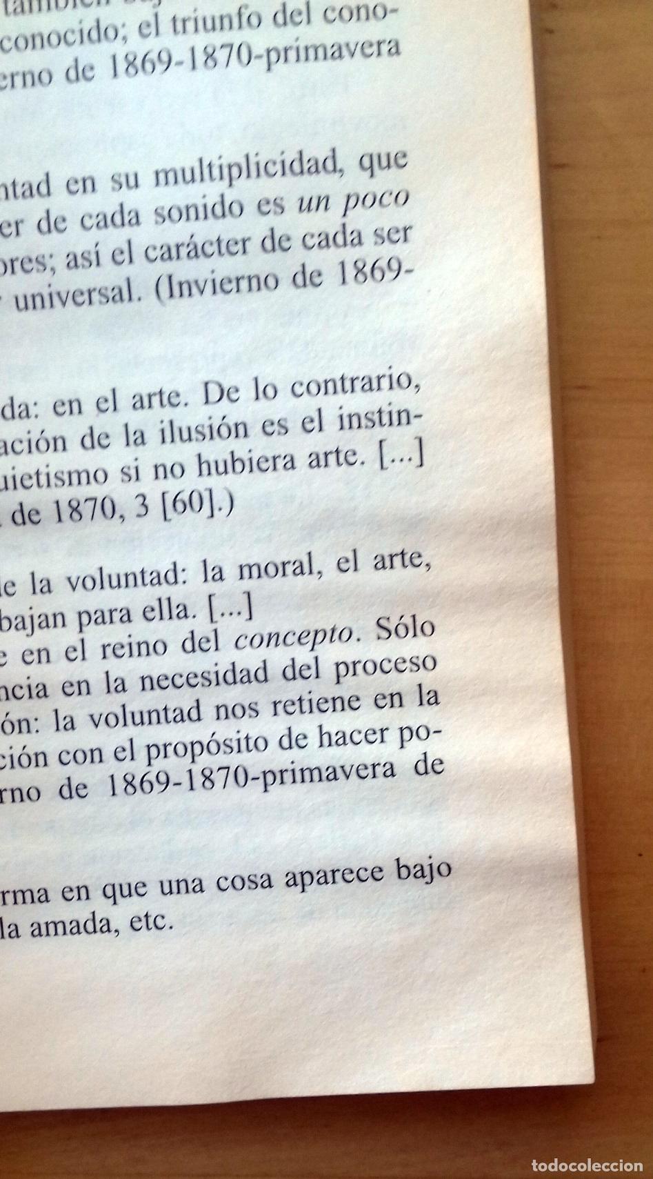 Libros: Friedrich Nietzsche - EST&Eacute;TICA Y TEOR&Iacute;A DE LAS ARTES - Foto 3