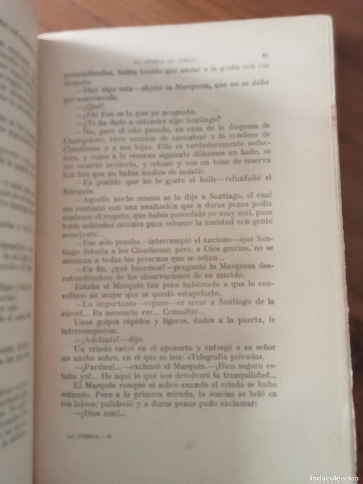 Libros: Emilio Gaboriau - LA CUERDA AL CUELLO - Foto 4