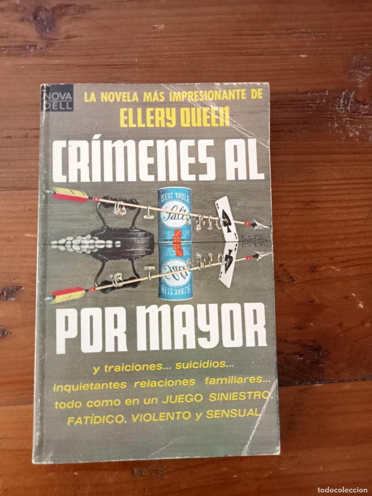 Libros: Ellery Queen - CRIMENES AL POR MAYOR - Foto 1