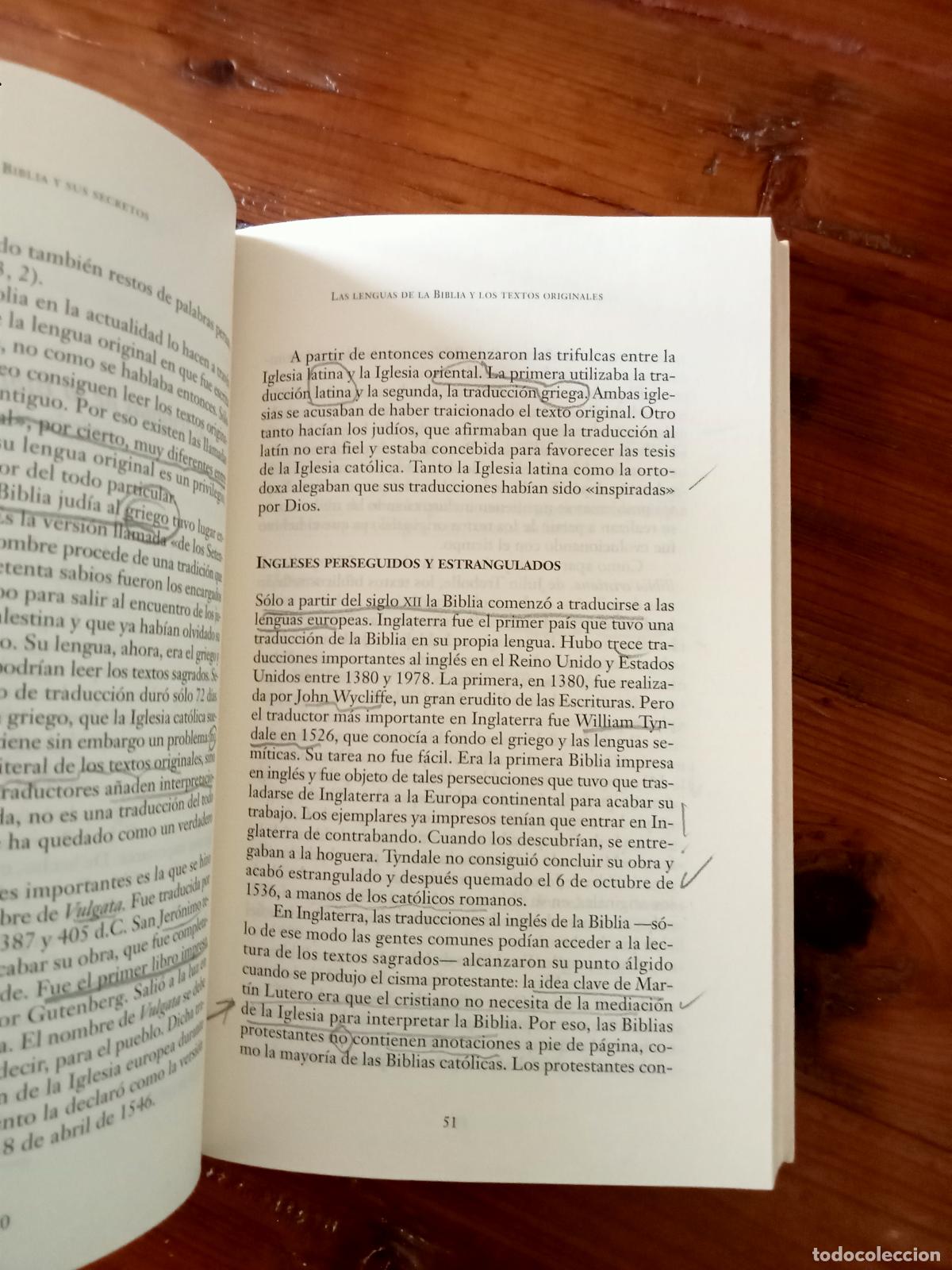 Libros: Juan Arias - LA BIBLIA Y SUS SECRETOS - Foto 2