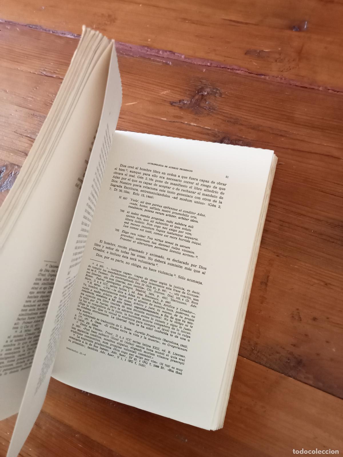 Libros: Joaqu&iacute;n Pascual Torro - ANTROPOLOGIA DE AURELIO PRUDENCIO - Foto 2
