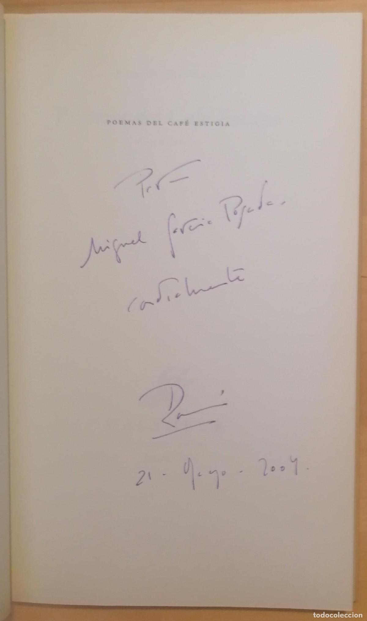 Libros: Ram&oacute;n Mayrata - POEMAS DEL CAF&Eacute; ESTIGIA 1992-2002 - Foto 3