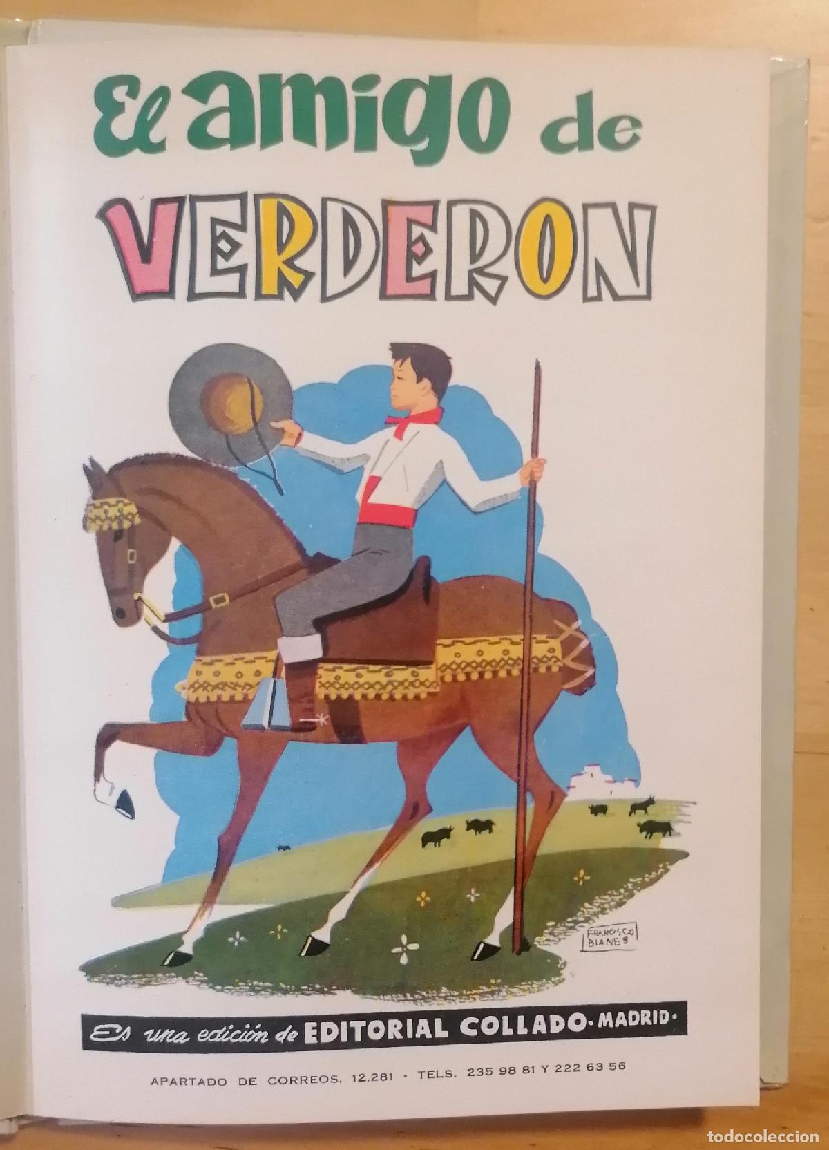 Libros: Pedro Collado - EL AMIGO DE VERDER&Oacute;N (CUENTO ANDALUZ) - Foto 2