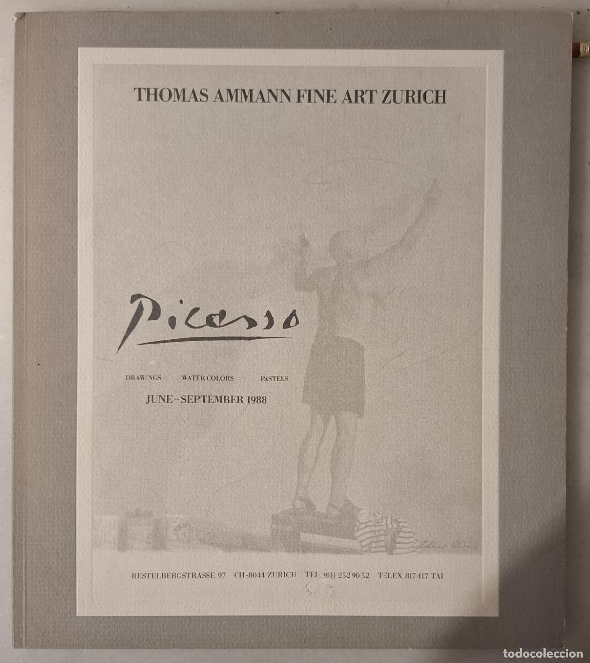 Libros: PICASSO. DRAWINGS, WATER COLORS, PASTELS - Foto 1