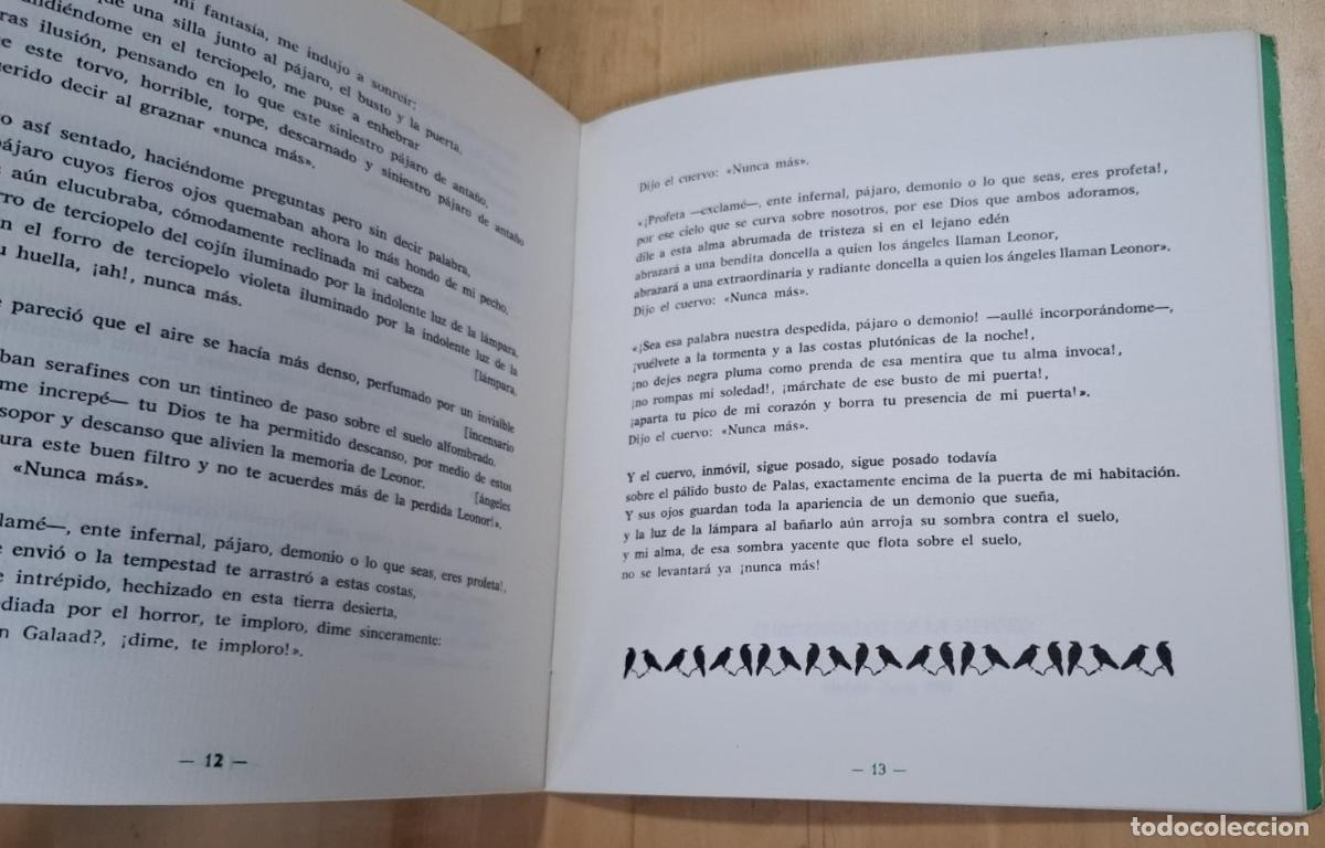 Libros: Edgar Allan Poe - EL CUERVO - Foto 3
