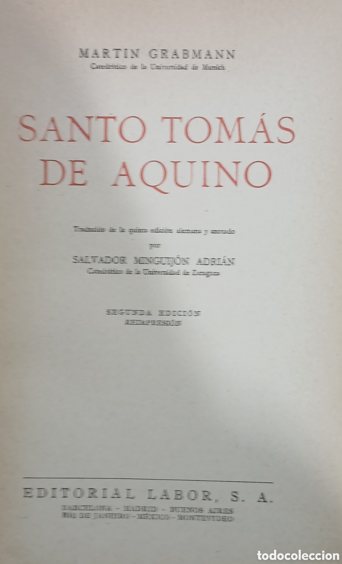Libros: Santo Tom&aacute;s de Aquino - Foto 2
