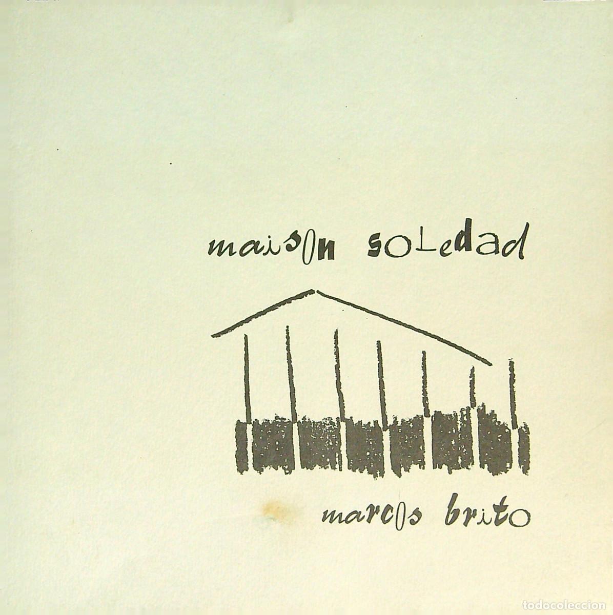 Libros: MAISON SOLEDAD - MARCOS BRITO - 1993 - TENERIFE - CANARIAS - Foto 1