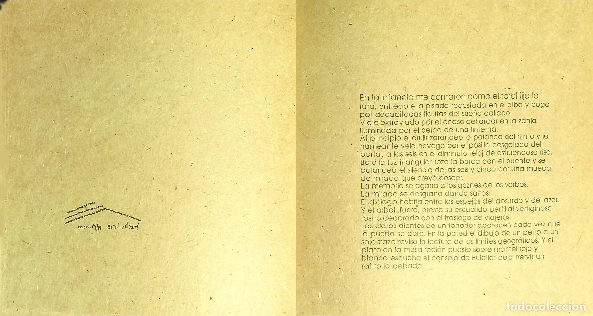 Libros: MAISON SOLEDAD - MARCOS BRITO - 1993 - TENERIFE - CANARIAS - Foto 3