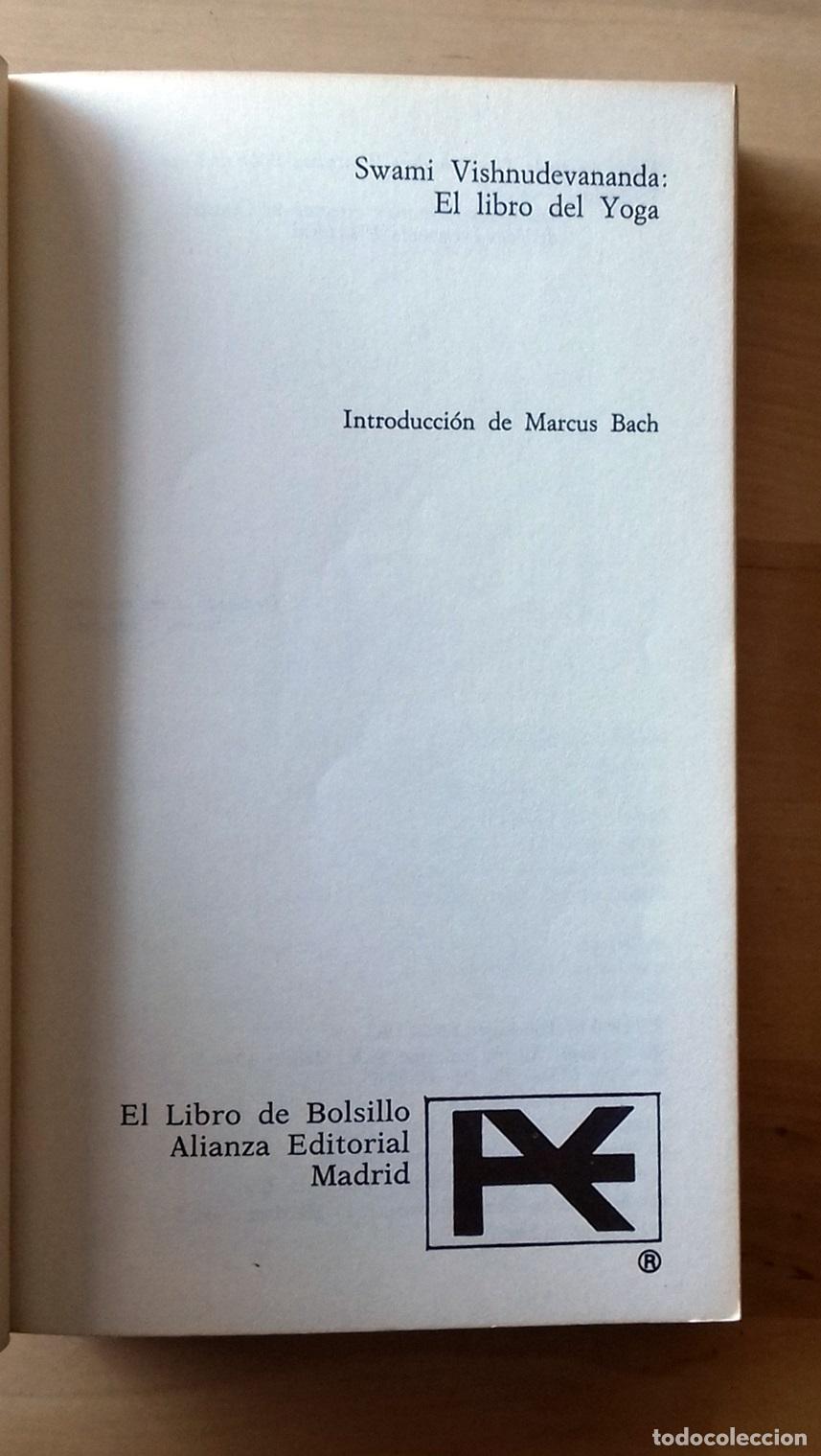 Libros: Swami Vishnudevananda - EL LIBRO DEL YOGA - Foto 2