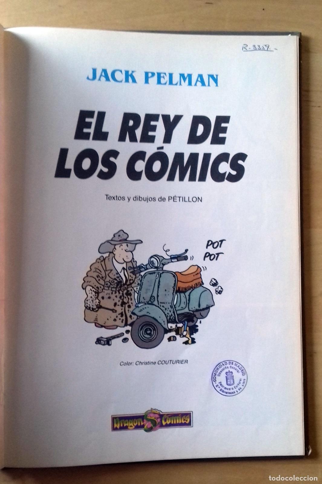 Libros: P&eacute;tillon - JACK PELMAN. EL REY DE LOS C&Oacute;MICS - Foto 2