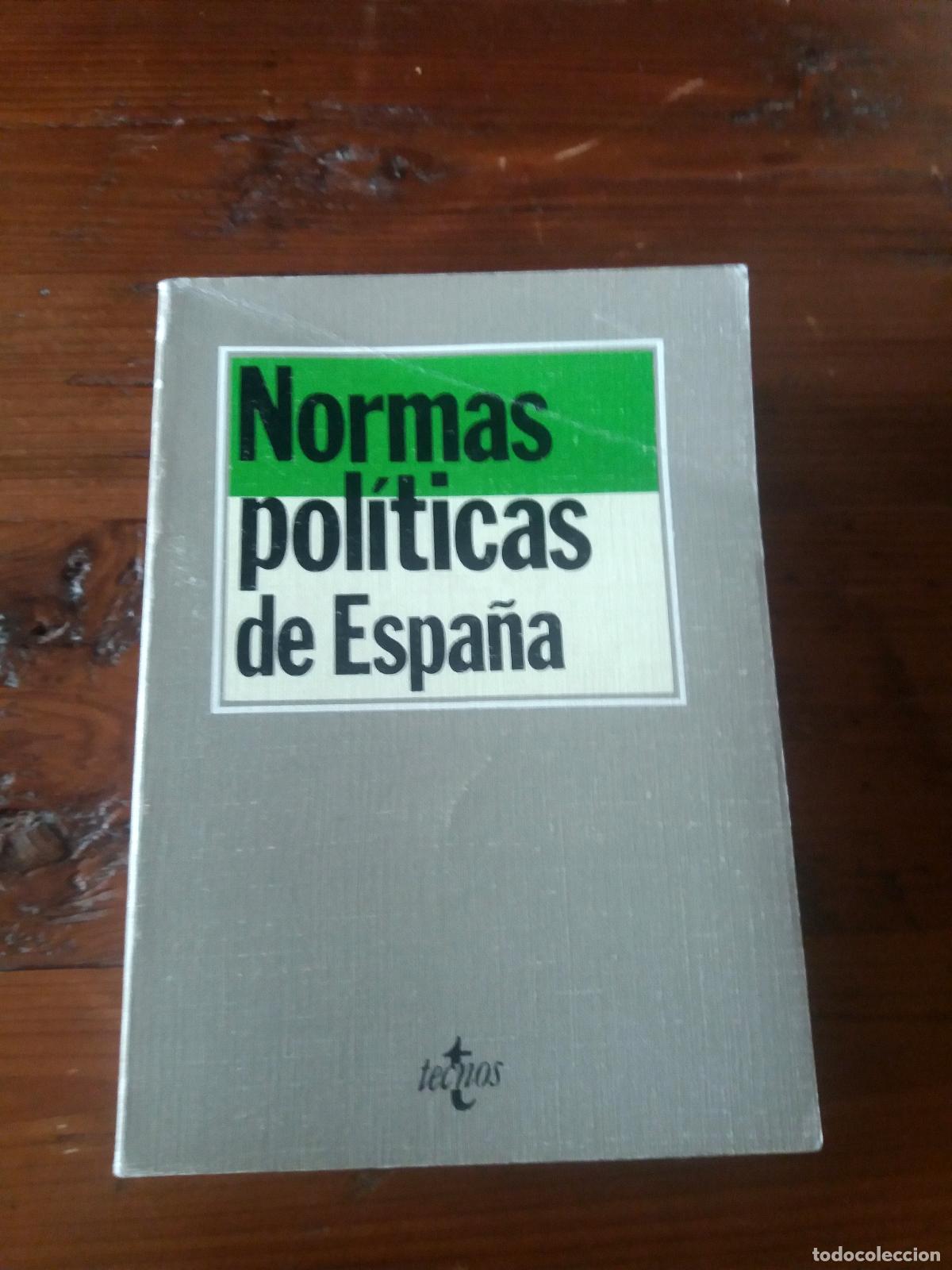 Libros: NORMAS POLITICAS DE ESPA&Ntilde;A - Foto 1