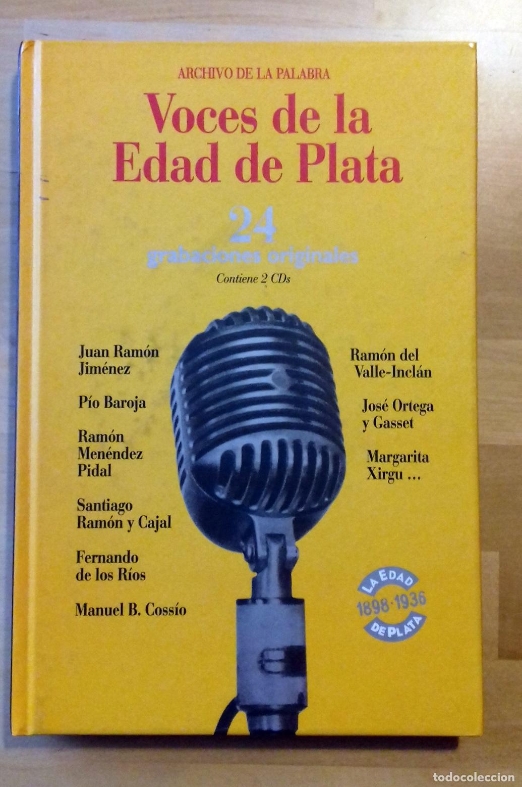 Livres: VV.AA. - ARCHIVO DE LA PALABRA. VOCES DE LA EDAD DE PLATA. 2 CD